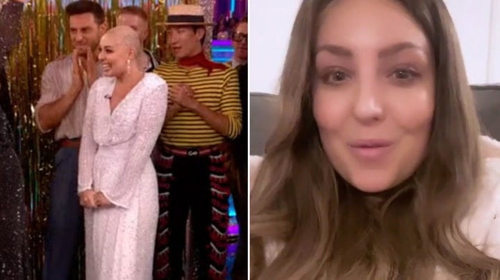 <p>Amy Dowden’s Strictly appearance without wig was ‘tough’ but made her stronger’.</p>