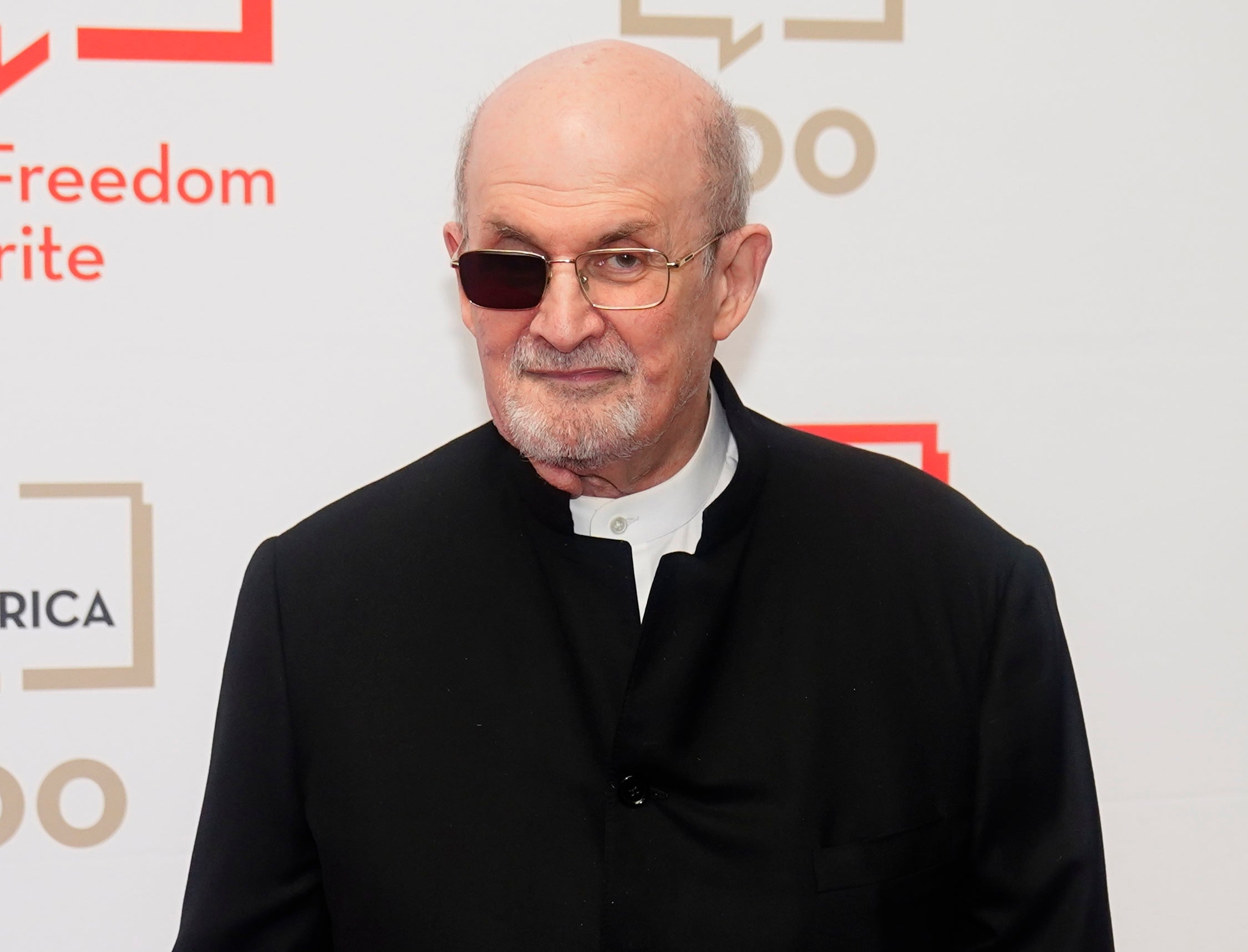 Rushdie attends the PEN America Literary Gala on 18 May 2023 in New York