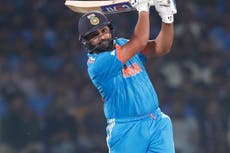 India vs Afghanistan LIVE: Cricket World Cup 2023 score updates as Rohit Sharma makes six-hitting history