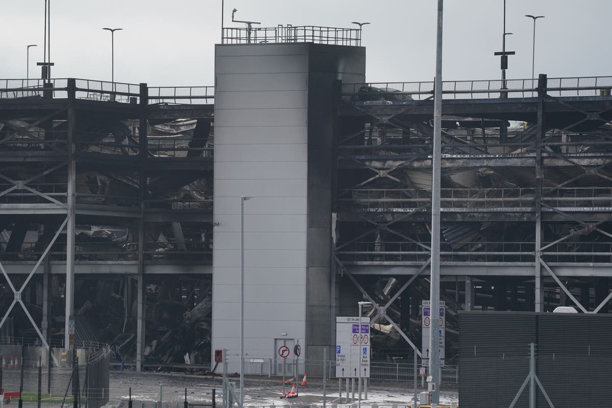 Luton Airport fire: Flights resume but tens of thousands of passengers disrupted