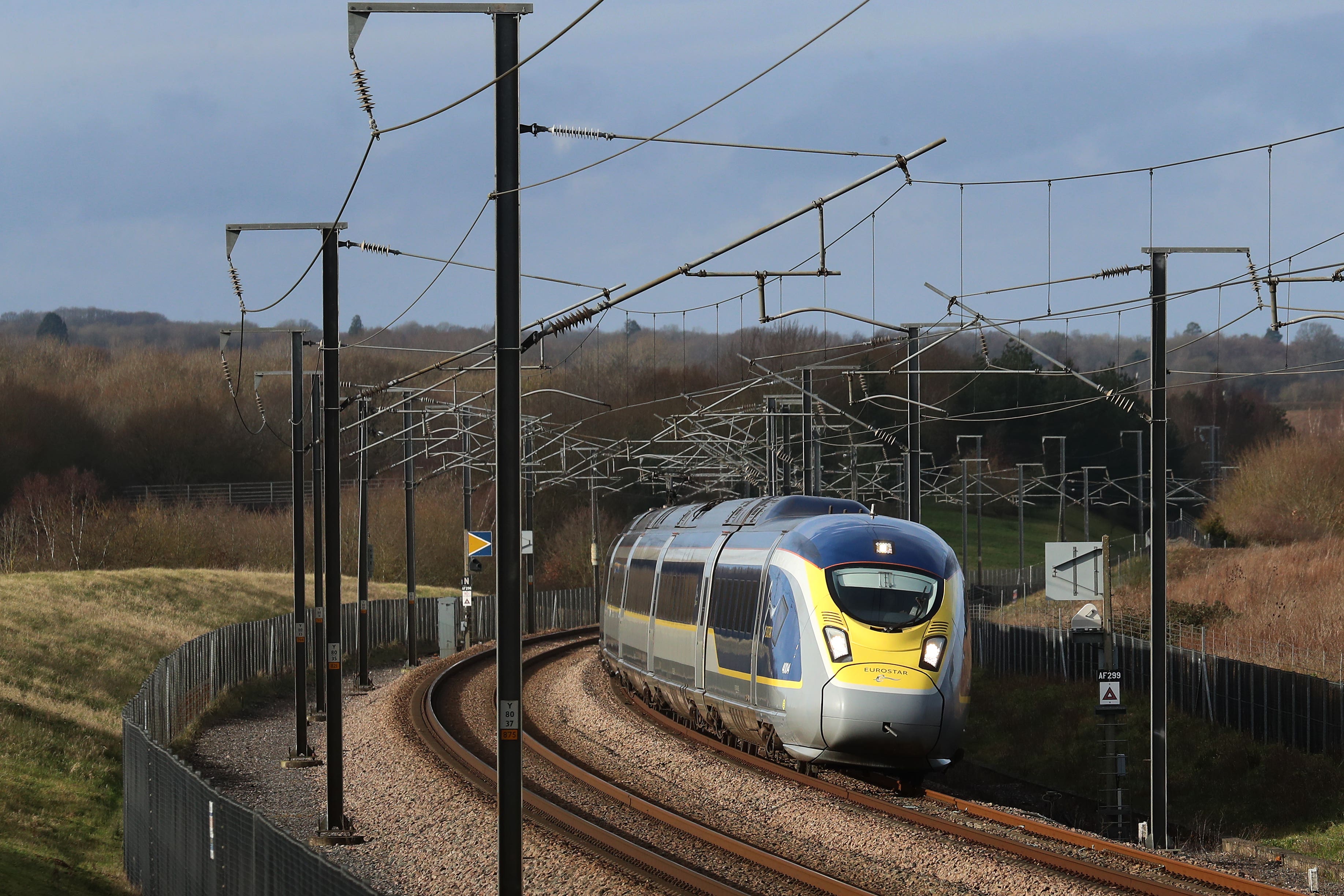 Evolyn said ?1 billion is being invested in its bid to start cross-Channel rail services in 2025 (PA)