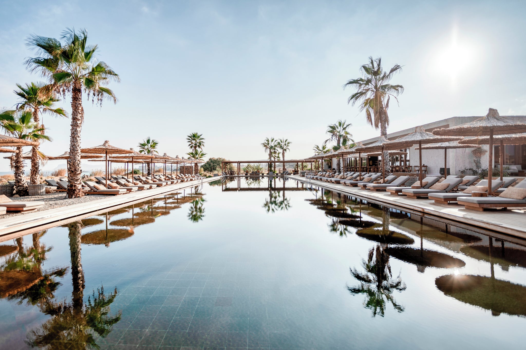 Relax in the luxe beachy surrounds ofDomes Zeen Chania hotel in Crete