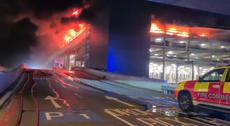 Luton Airport fire – live: Flights suspended for most of day as 40,000 passengers affected