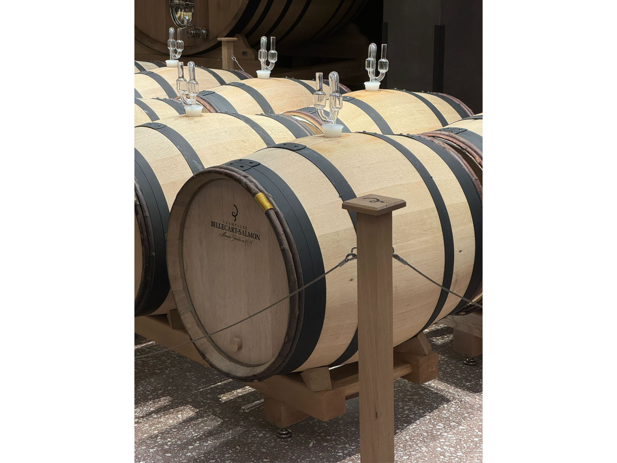 <p>Some wines continue to be vinified in second- or third-use oak barrels</p>