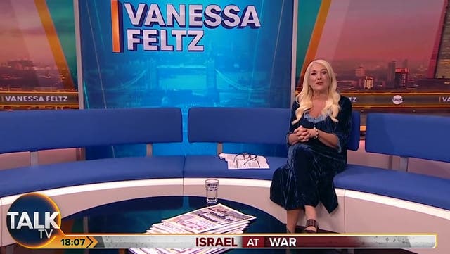 <p>Tearful Vanessa Feltz reveals family friend has died in Israel-Palestine conflict as she pays tribute.</p>