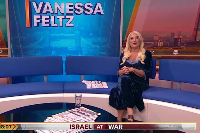<p>Tearful Vanessa Feltz reveals family friend has died in Israel-Palestine conflict as she pays tribute.</p>