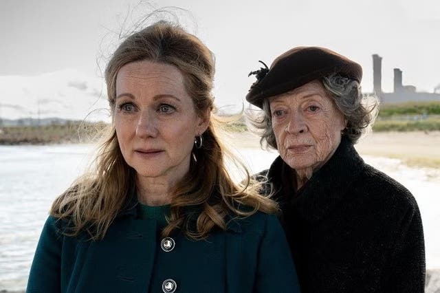 <p>Sense of loss: Laura Linney and Maggie Smith in ‘The Miracle Club’</p>