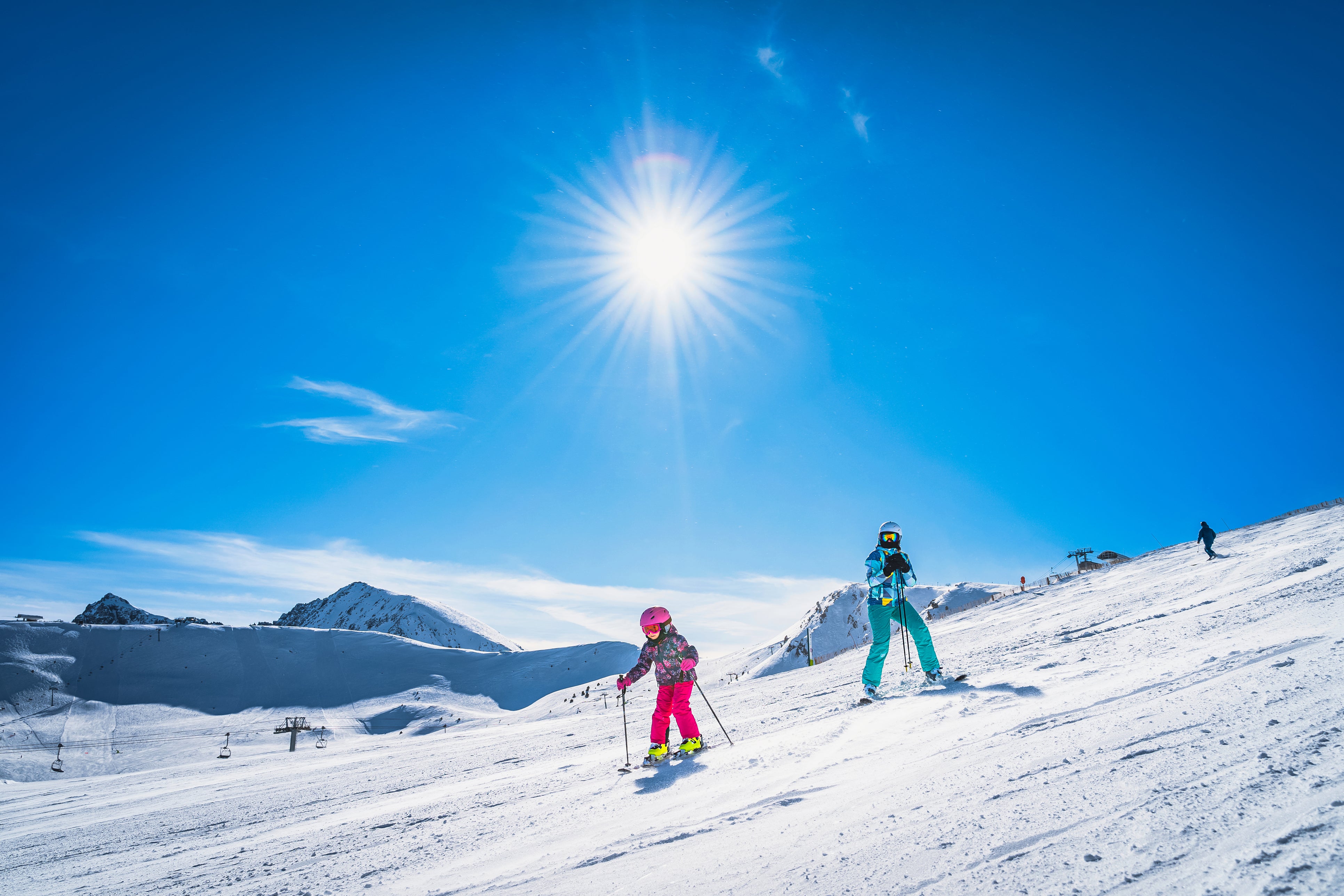 The Soldeu ski school and the hotel's kids' clubs are perfect for a family break