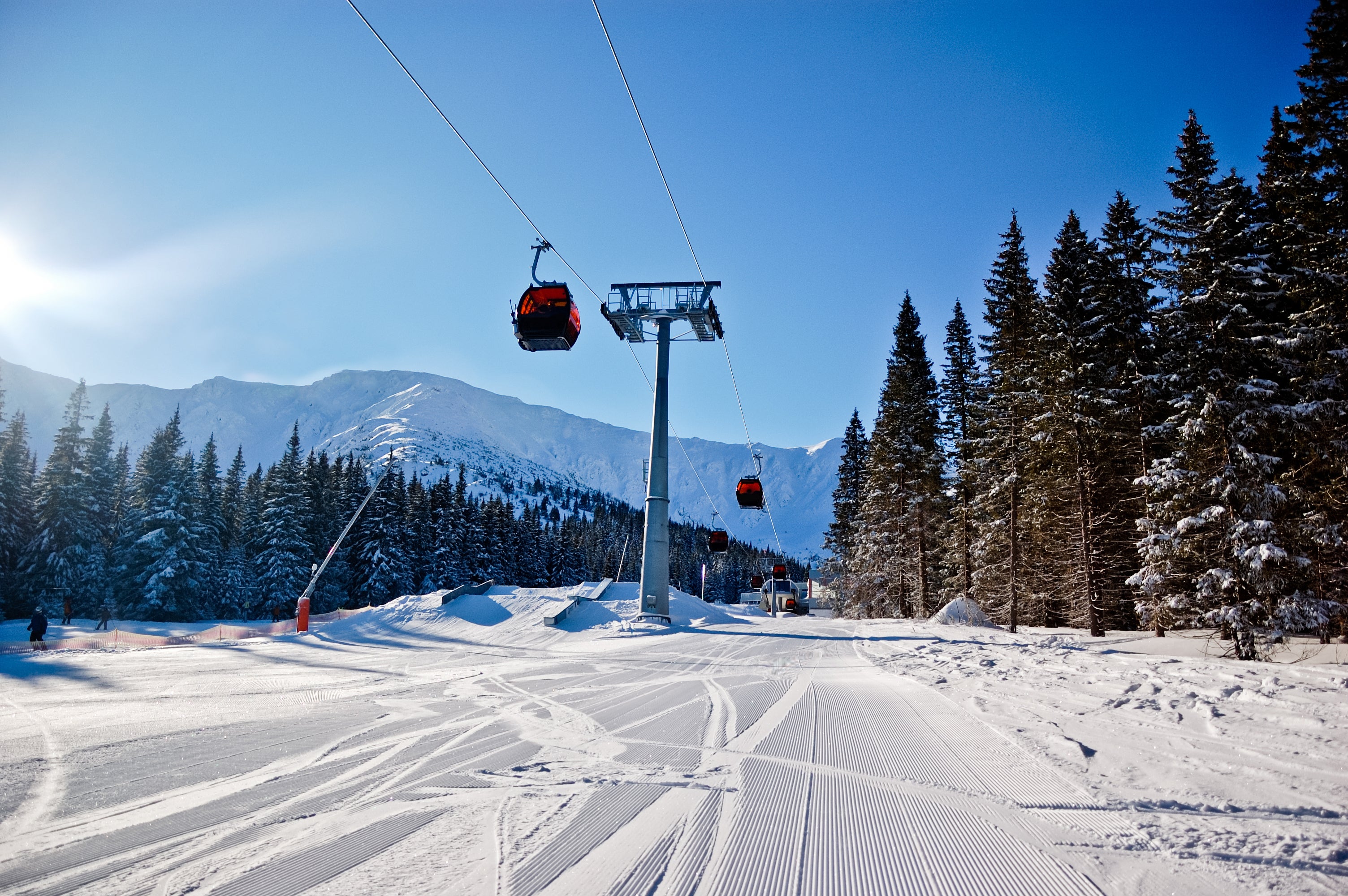 Slovakia’s largest ski resort, Jasna, offers gentle blues and family-run inns off-piste