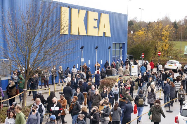Ikea has promised to pass on savings to customers (Danny Lawson/PA)