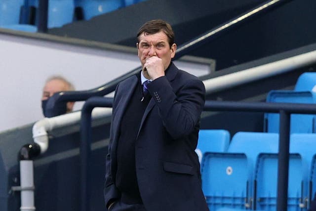 Tommy Wright oversaw victory in Azerbaijan (Jeff Holmes/PA)