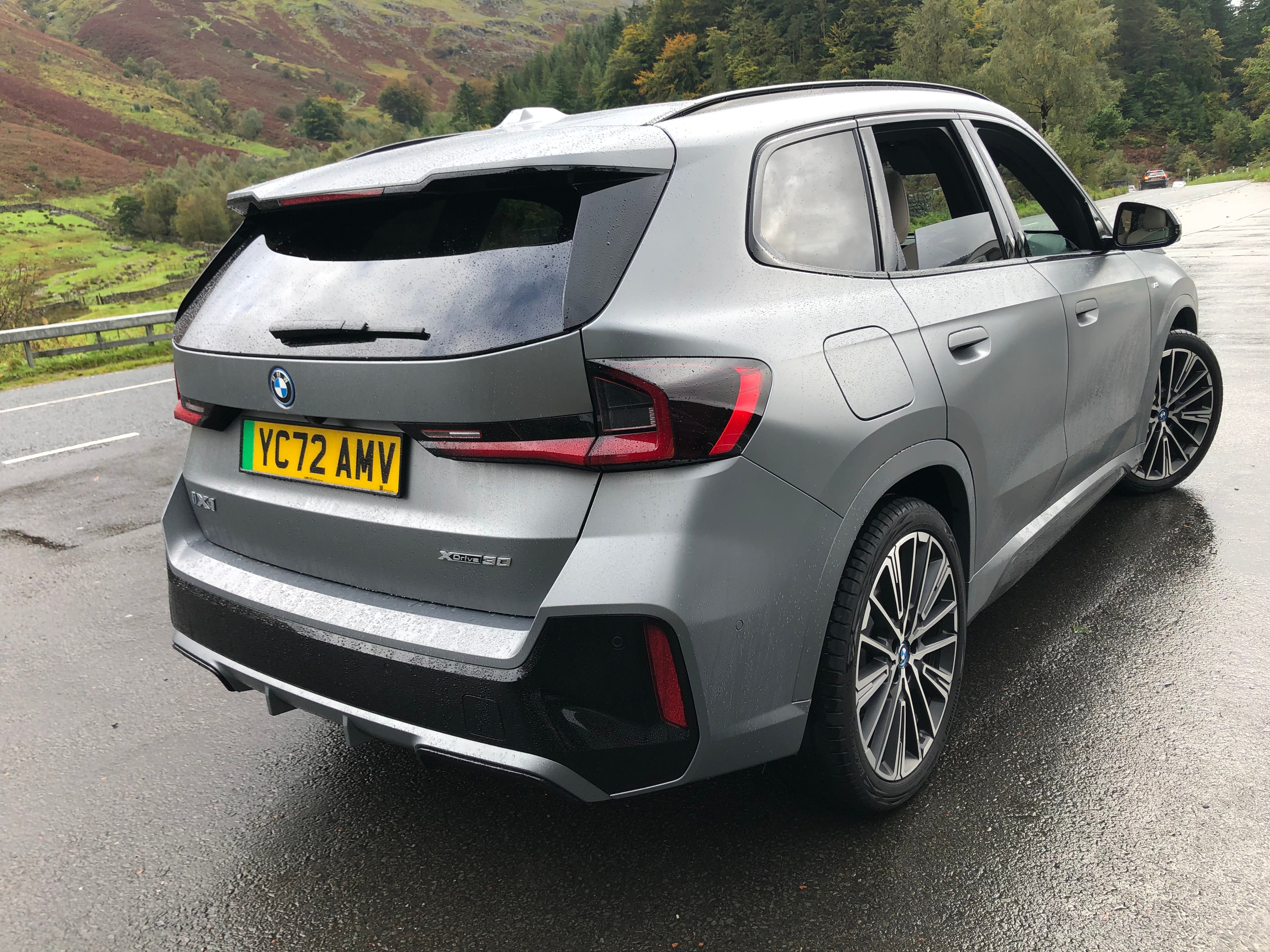 The iX1 has performance that would have only been found on BMW’s M Sport derivatives a few years ago, and now it’s taken for granted