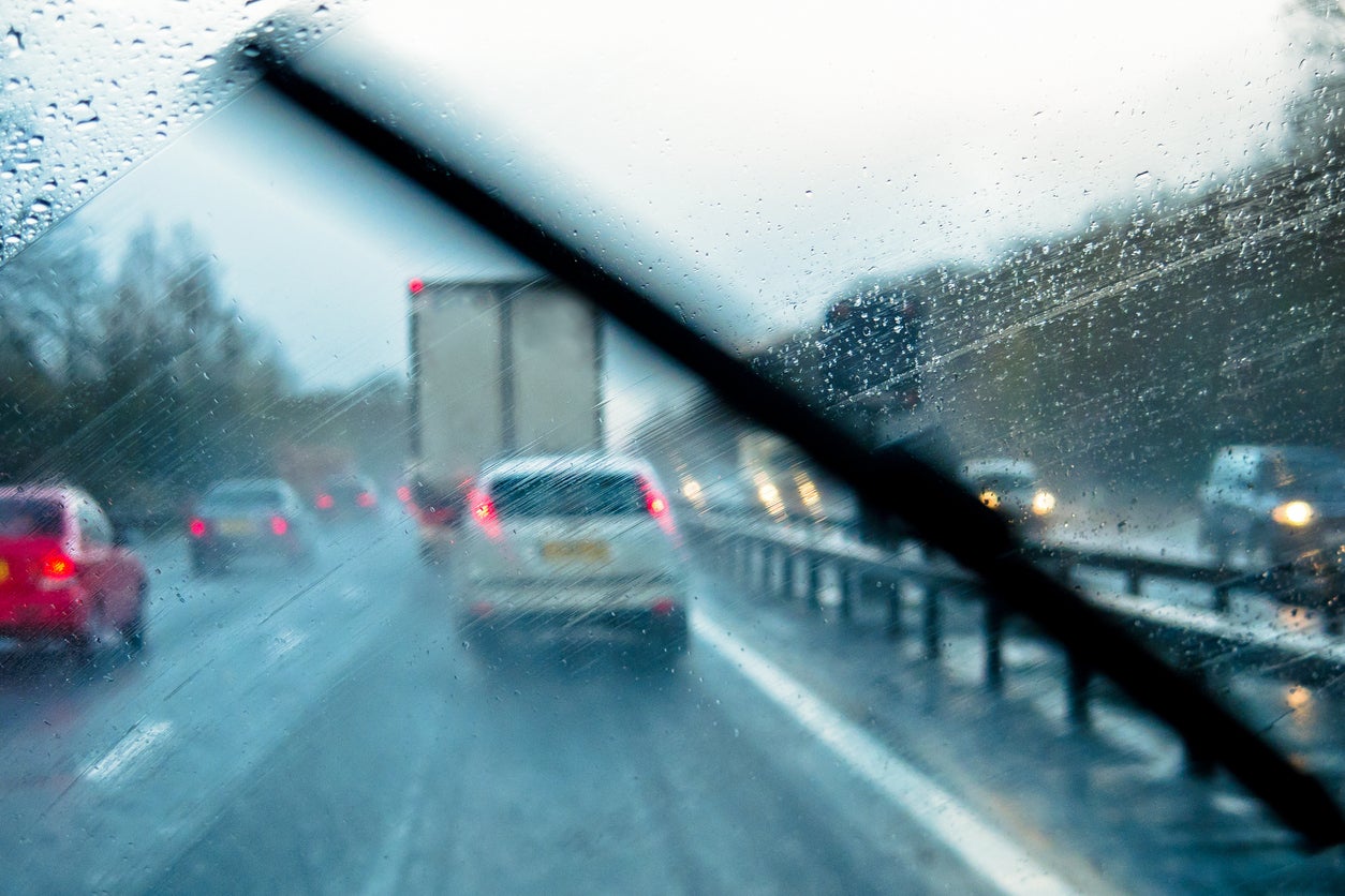 Some travel disruption is expected as the weather becomes wet and windy on Friday