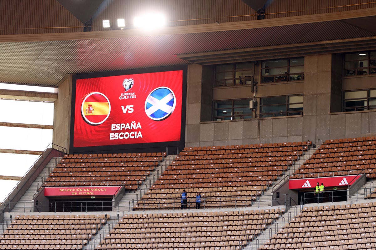 Spain vs Scotland LIVE: Euro 2024 team news and line-ups ahead of crunch qualifier 