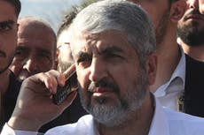 Ex-Hamas chief calls for day of protests by Muslims for Palestinians
