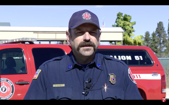 <p>Middleton Star Fire District Battalion Chief David Jones speaks about gas explosion</p>