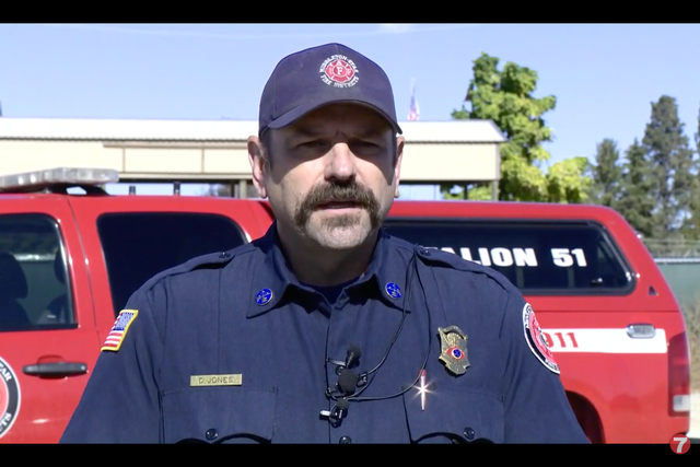 <p>Middleton Star Fire District Battalion Chief David Jones speaks about gas explosion</p>