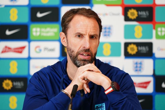 Gareth Southgate wants England to have the right mindset against Australia (Zac Goodwin/PA)