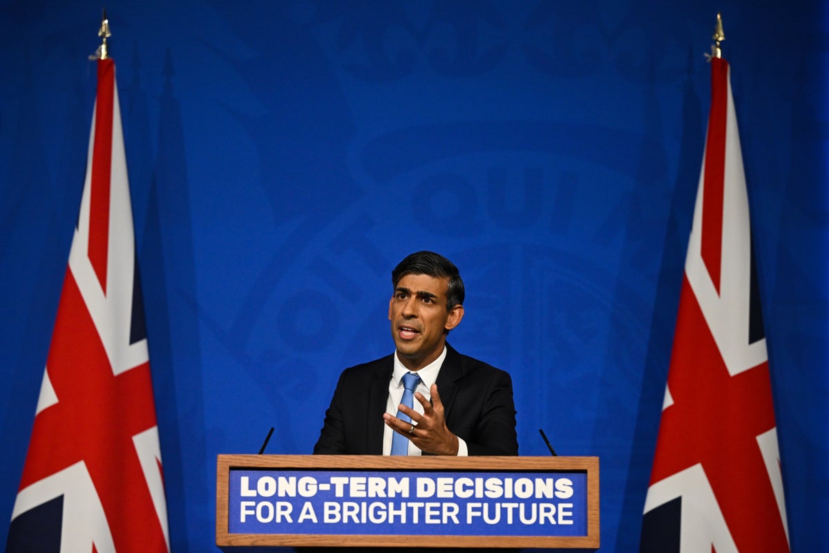 Rishi Sunak’s popularity hits record low after Tory party conference