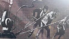 Suspected new Banksy mural appears in London: ‘Another World is Possible’