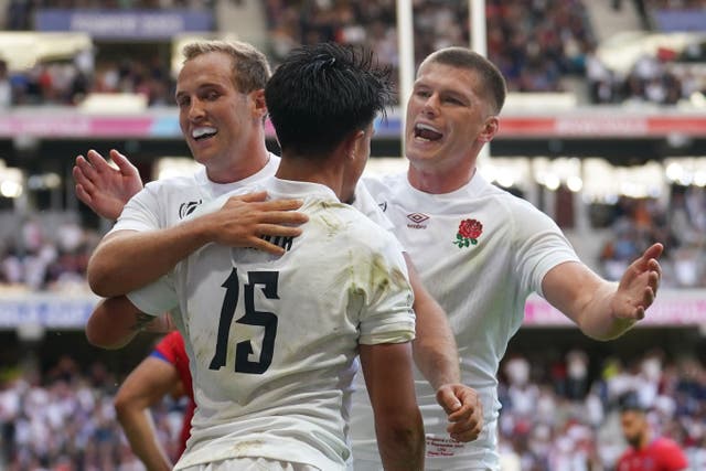 England face Fiji for a spot in the semi-finals on Sunday (David Davies/PA)