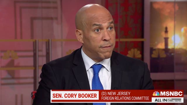 <p>Cory Booker leads criticism of GOP House speaker turmoil</p>
