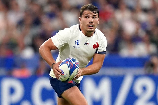 Antoine Dupont is back in the France starting XV this weekend (Adam Davy/PA)