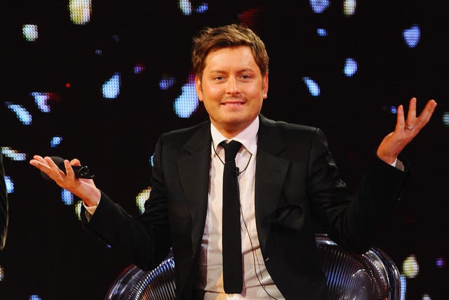 <p>Brian Dowling after winning the final of ‘Ultimate Big Brother’, September 2010</p>