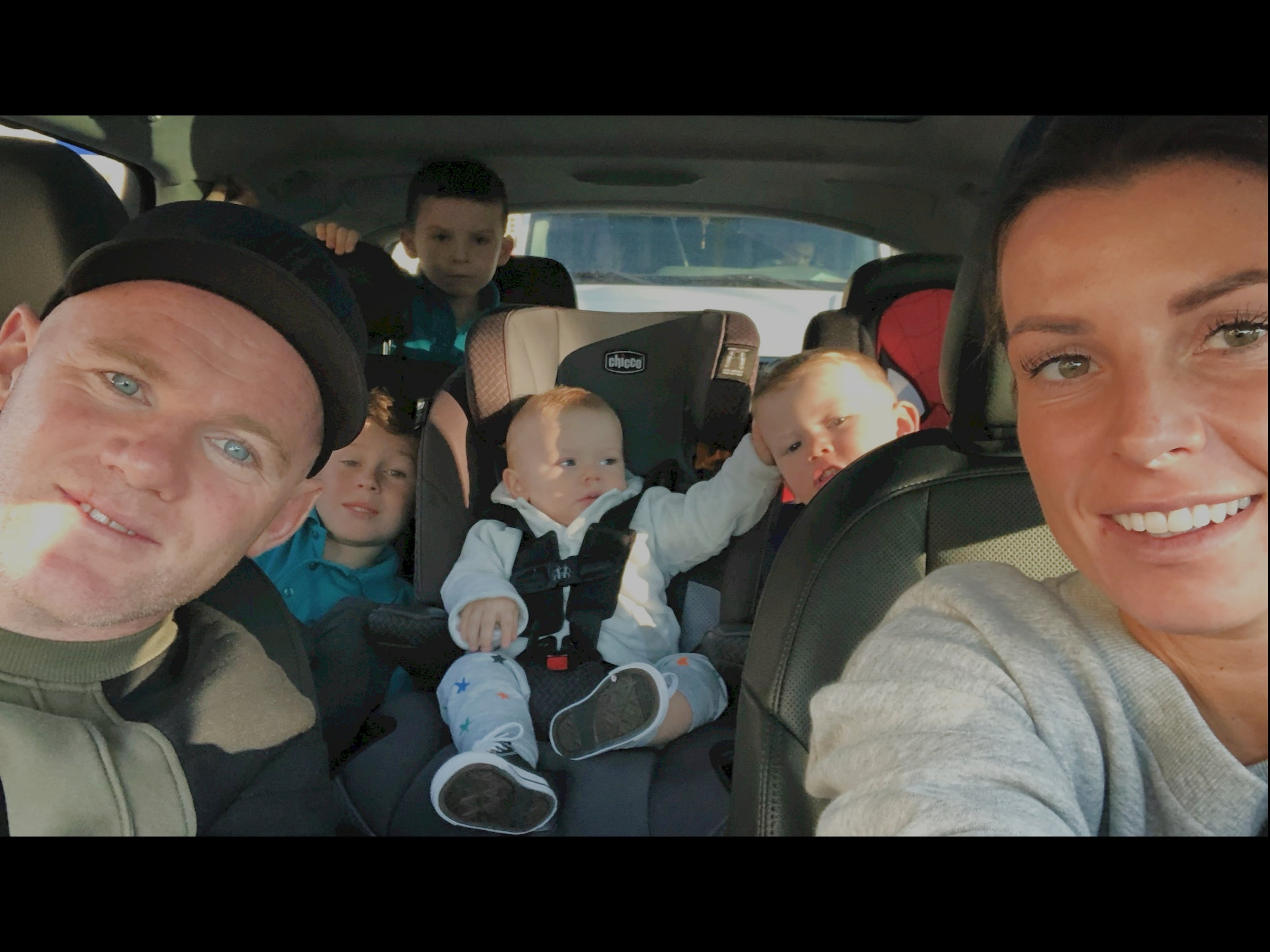 Rooney family selfie