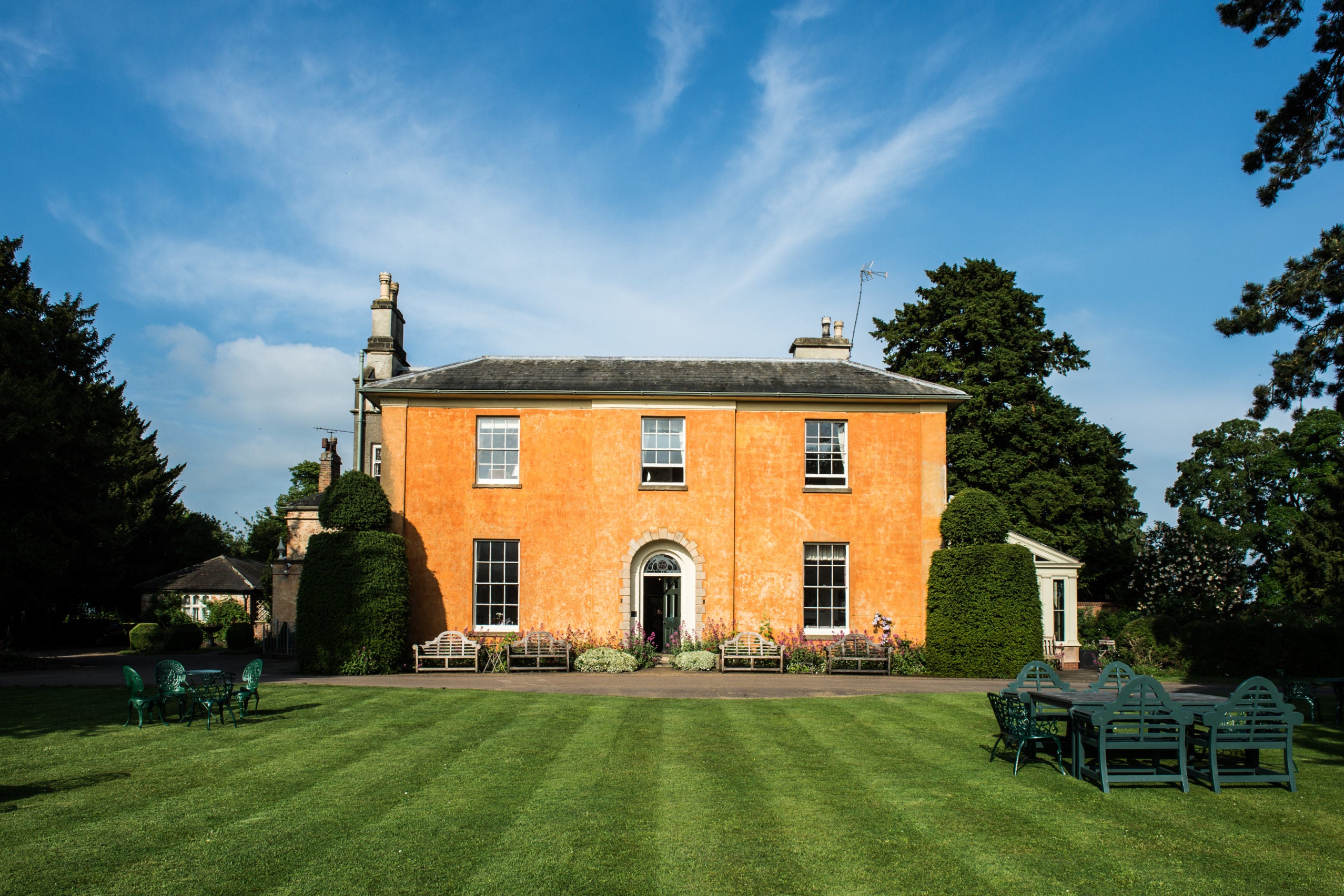 Langar Hall combines the personality of its owners with a storied history