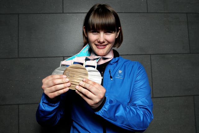 Paralympic medallist Millie Knight is swapping the slopes for karate (John Walton/PA)