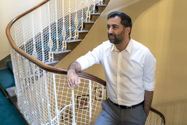 First Minister of Scotland Humza Yousaf said he ‘genuinely did not know’ if he would see his in-laws, Elizabeth and Maged El-Nakla again (Jane Barlow/PA)
