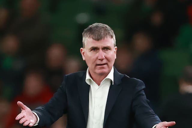 Stephen Kenny refused to discuss his future (Liam McBurney/PA)