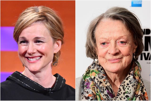 <p>Laura Linney (left) and Dame Maggie Smith</p>