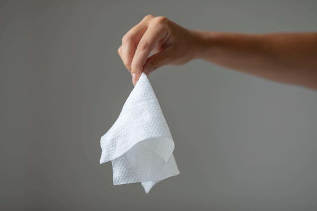 <p>The water industry says wet wipes cause 93 per cent of sewage blockages</p>