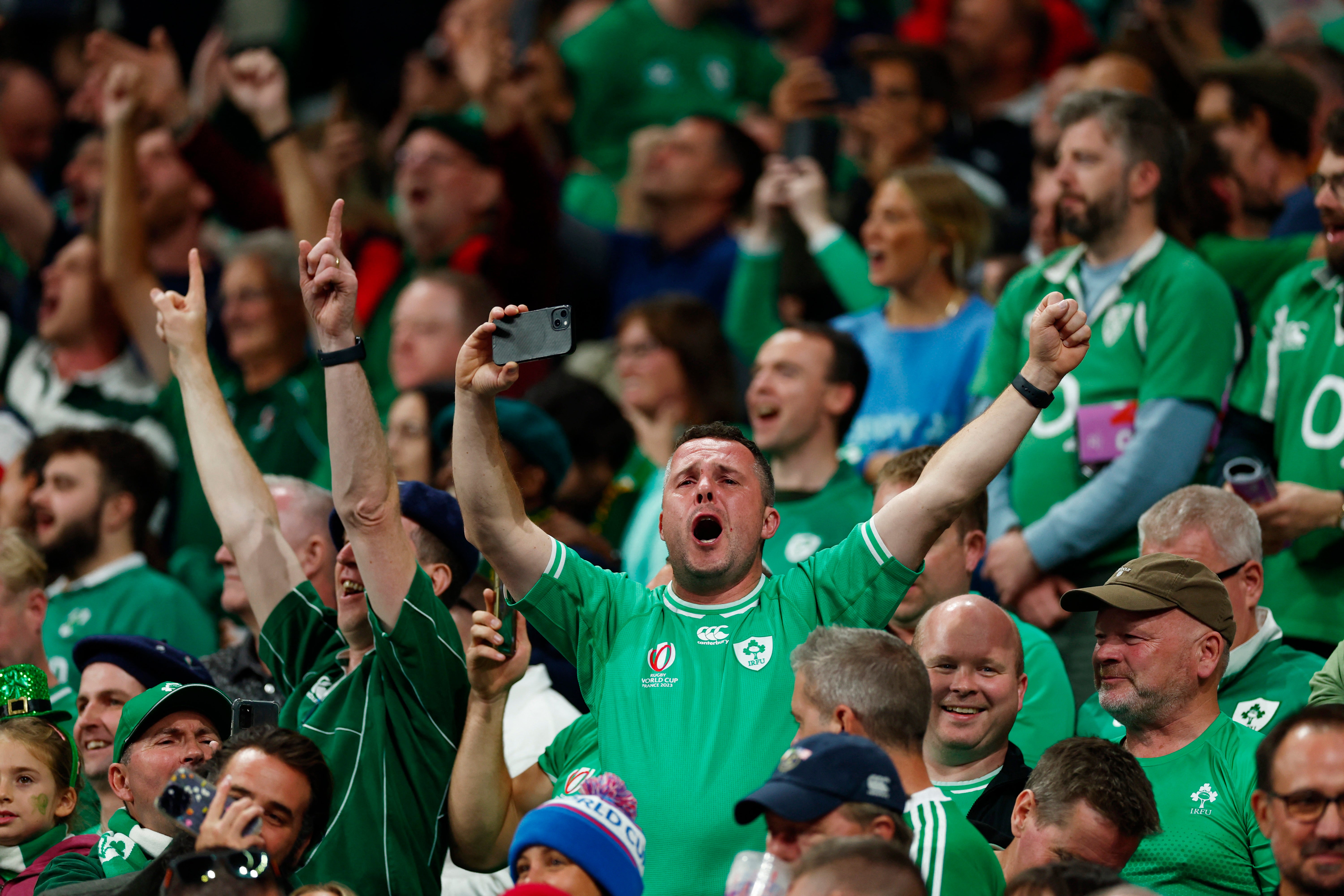 Ireland fans have adopted ‘Zombie’ as an anthem