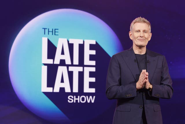 Patrick Kielty is hosting the 61st series of The Late Late Show (Andres Poveda/RTE/PA)