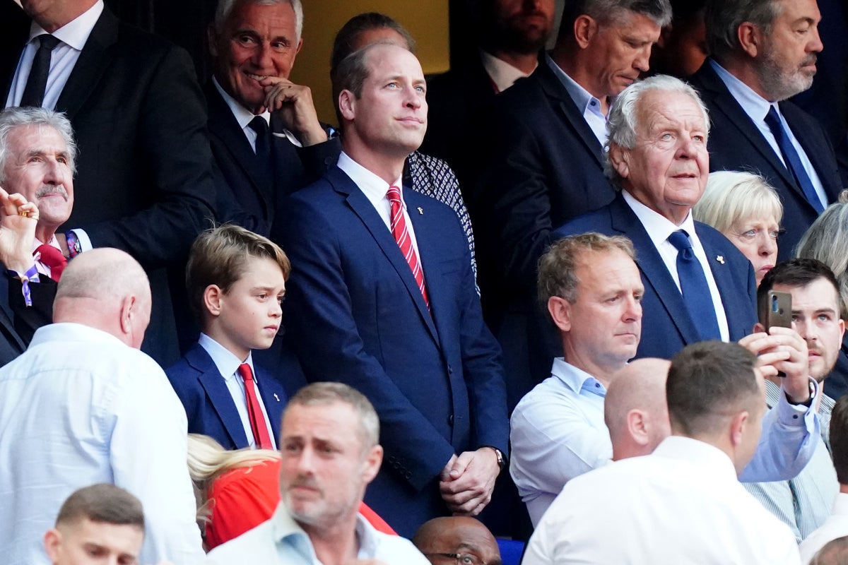 George and William see Wales crash out of Rugby World Cup in France | The  Independent
