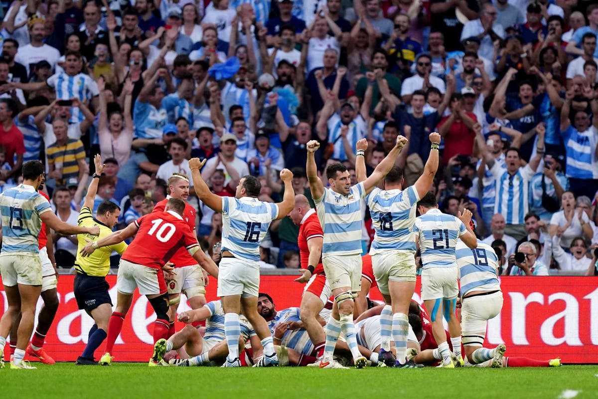 Emiliano Boffelli stars as Argentina send Wales home from World Cup