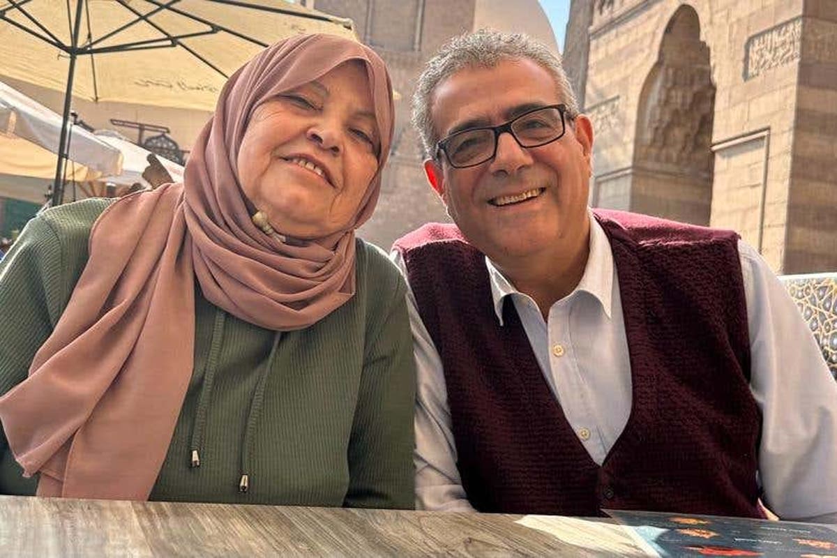 Son says British-Palestinian parents at Egyptian border are &lsquo;essentially like caged hens just waiting to die&rsquo;