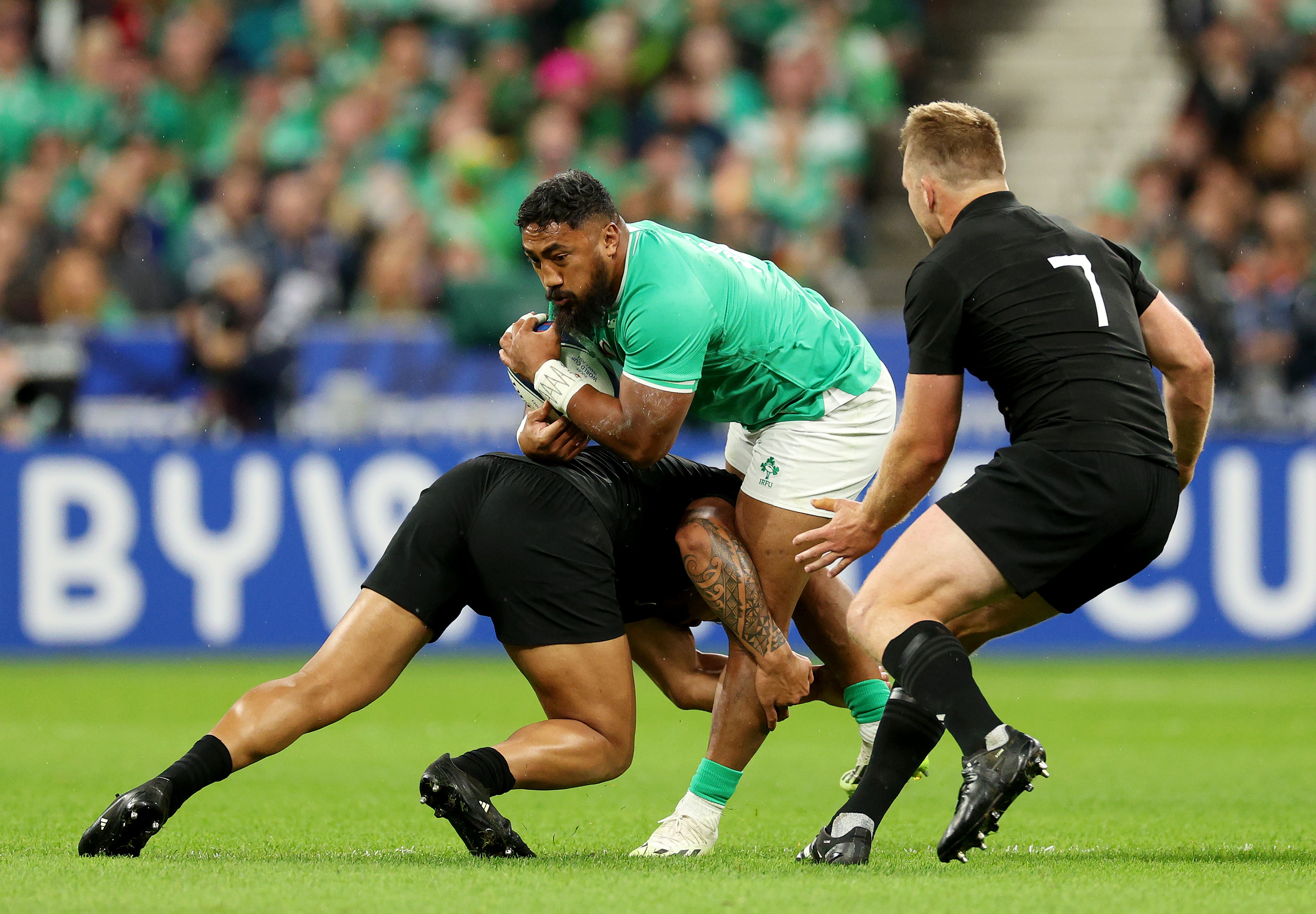 Ireland and New Zealand’s quarter-final was thrilling