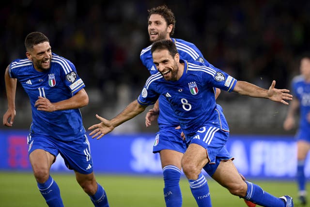 Italy thrashed Malta 4-0 on Saturday (Fabio Ferrari/AP)