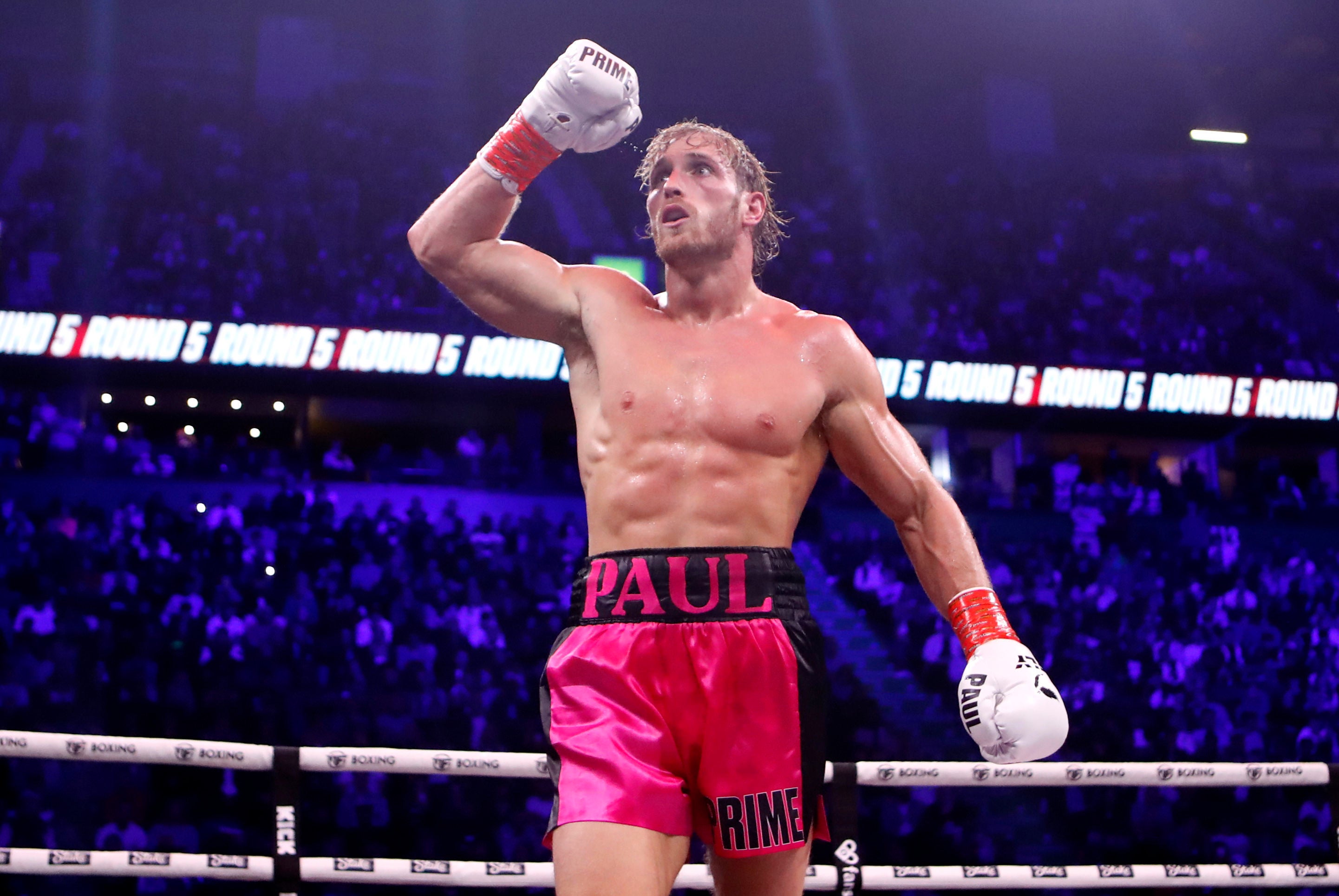 Paul after beating Dillon Danis in the boxing ring in October
