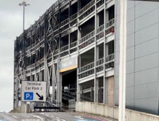 All 1,400 vehicles in burned out Luton airport car park ‘unlikely to be salvageable’ after fire