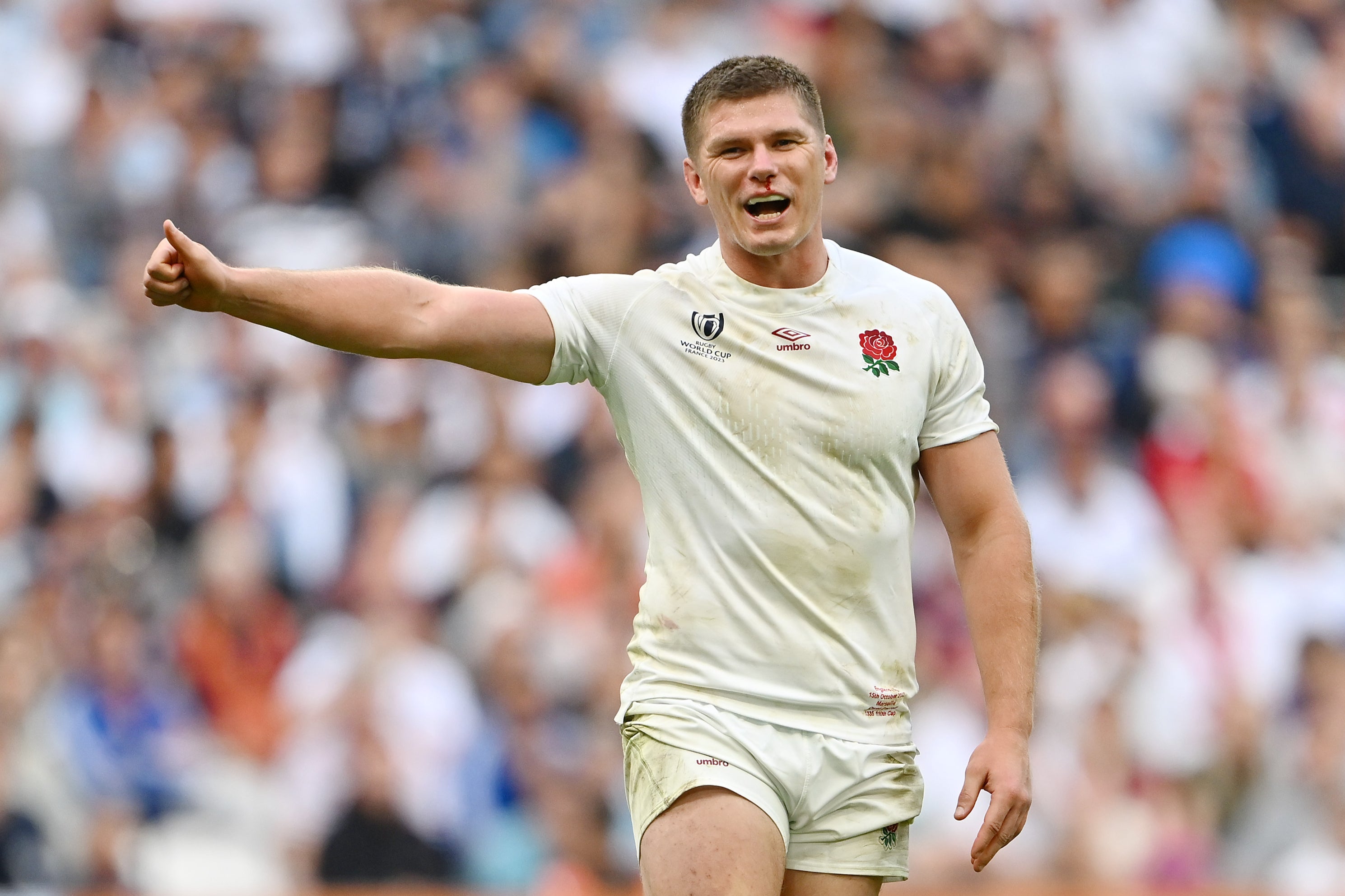 <p>Owen Farrell has been representing England on the international stage for more than 10 years </p>