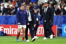 France v South Africa LIVE: Rugby World Cup 2023 score and updates as Antoine Dupont makes stunning return