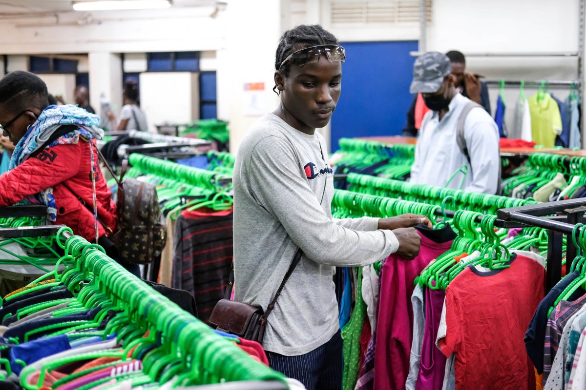 Used clothing from the West is a big seller in East Africa. Uganda’s leader wants a ban