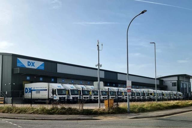 DX Group has reopened 10 further former Tuffnells depots after buying them in an administration deal (DX Group/PA)