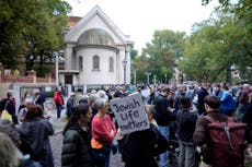 ‘I have never been so terrified’: Star of David graffitied on Berlin homes in echo of Nazi persecution