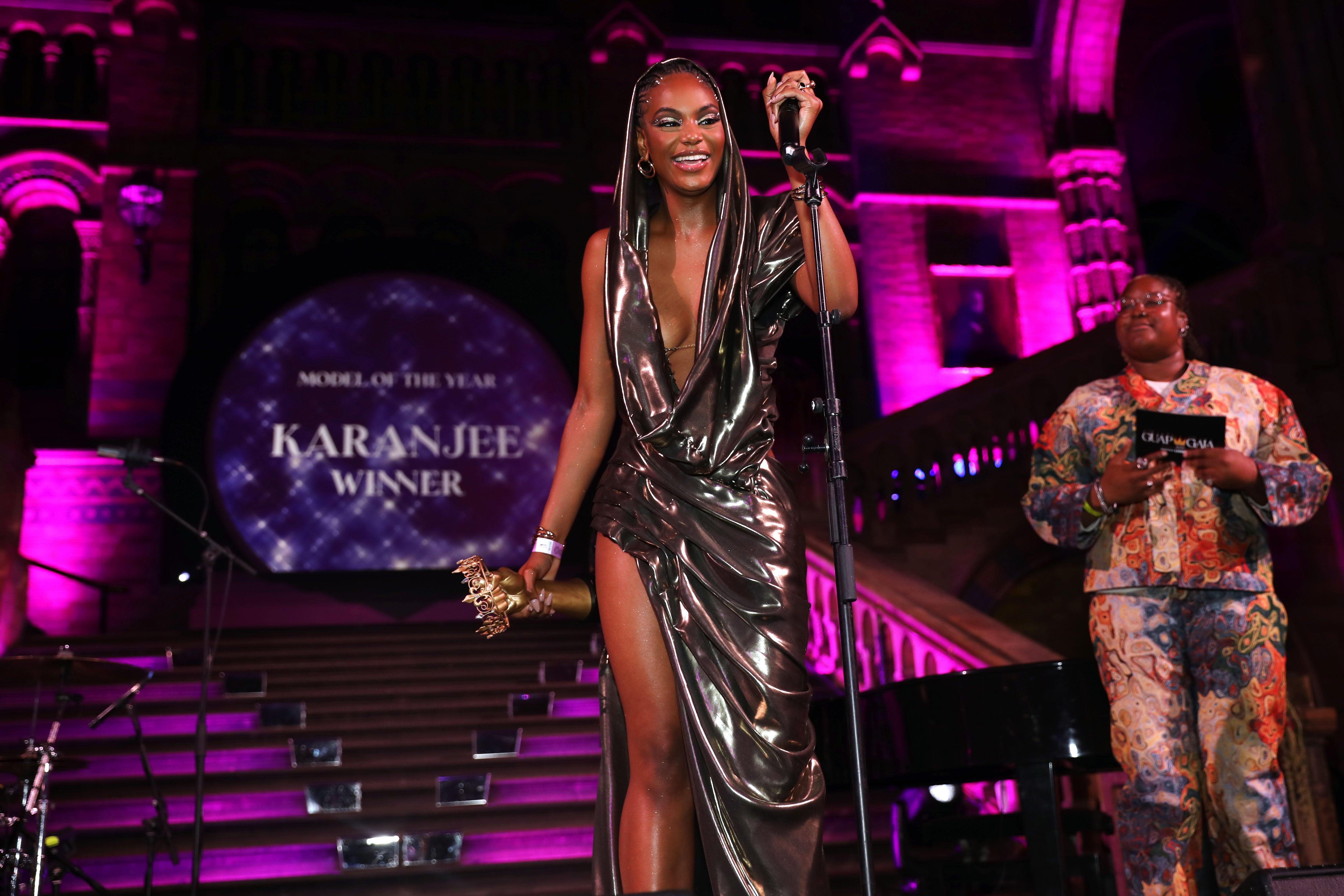 Karanjee, ‘Model of The Year’ winner at GUAP Gala 2023